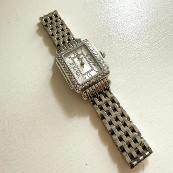 MICHELE Deco Madison Mini Stainless Steel - NEEDS BATTERY - Picture 3 of 11